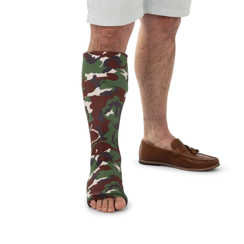 Lycra Leg Cast Cover features 